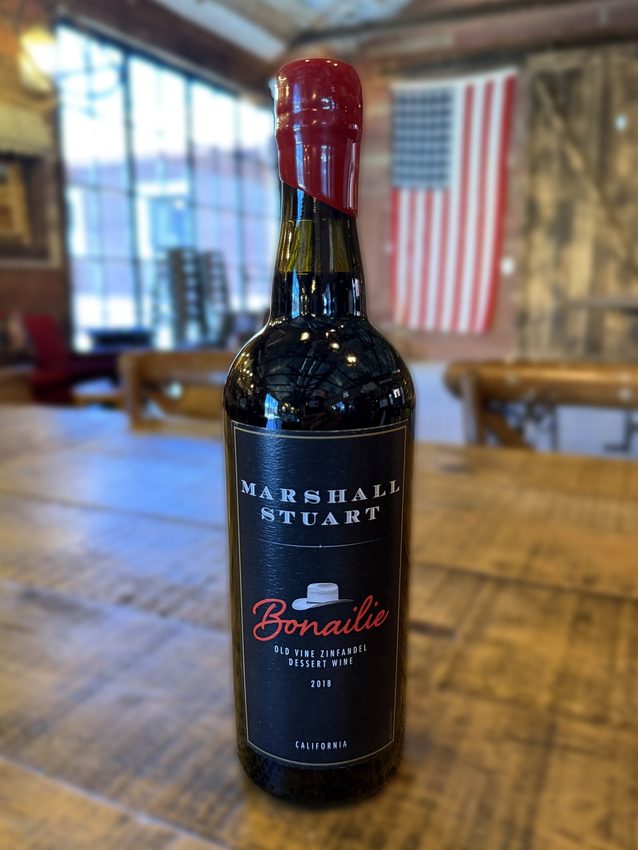 2018 Bonailie Old Vine Zinfandel Dessert Wine bottle