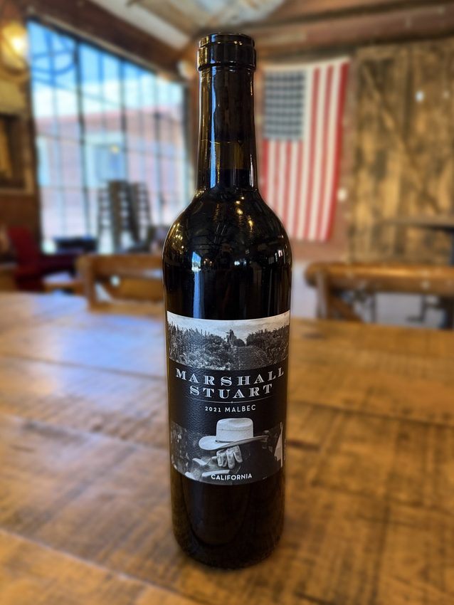 2021 Malbec bottle