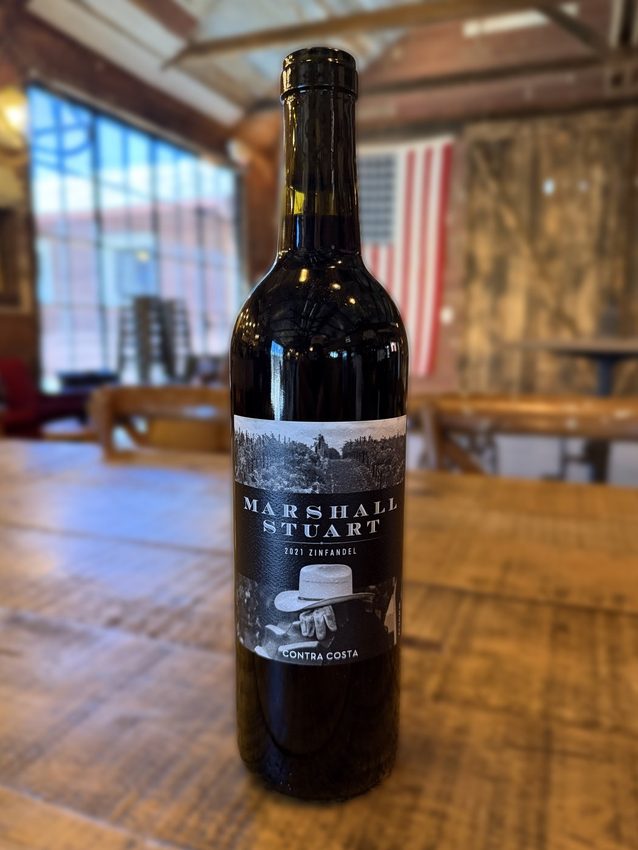 2021 Zinfandel bottle