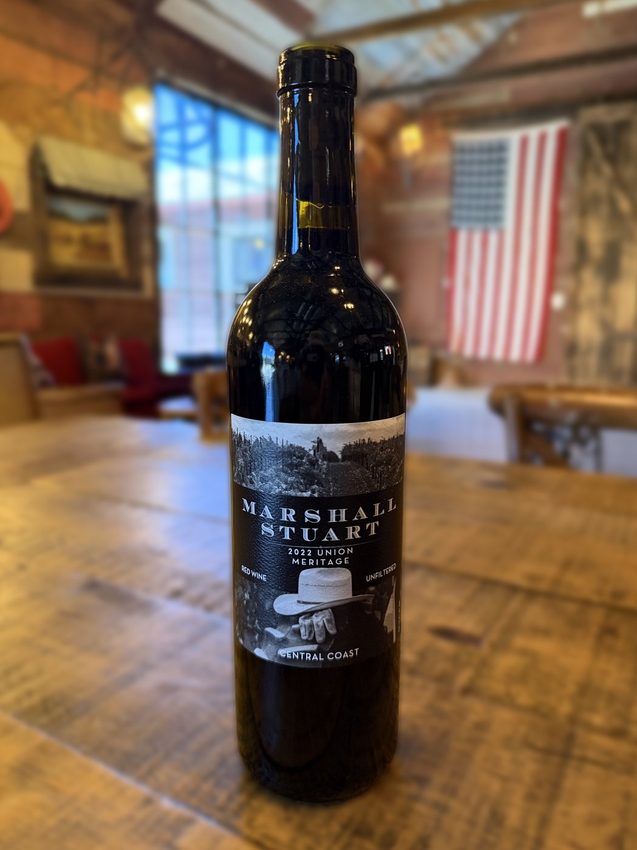 2022 Union Meritage bottle